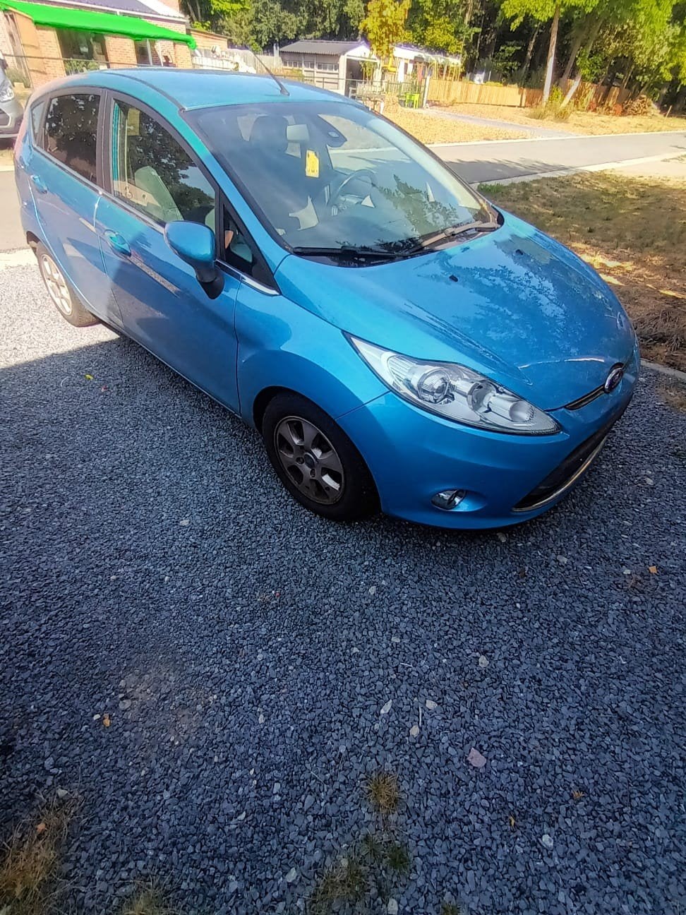 Ford Fiesta 1.6 diesel. bj 2012,, Auto's, Euro 5, Blauw, 5 deurs, Particulier