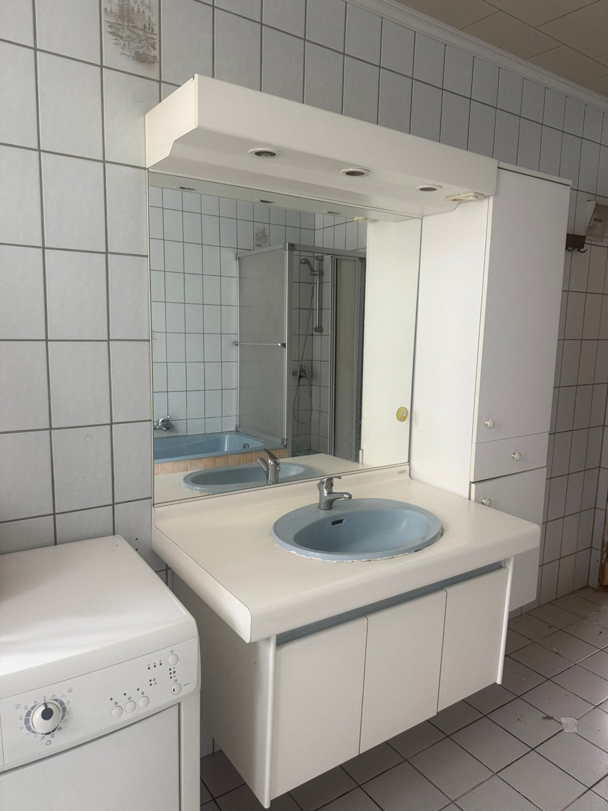 Complete badkamer (is gedemonteerd), Ophalen, Gebruikt, Overige typen, 100 tot 150 cm