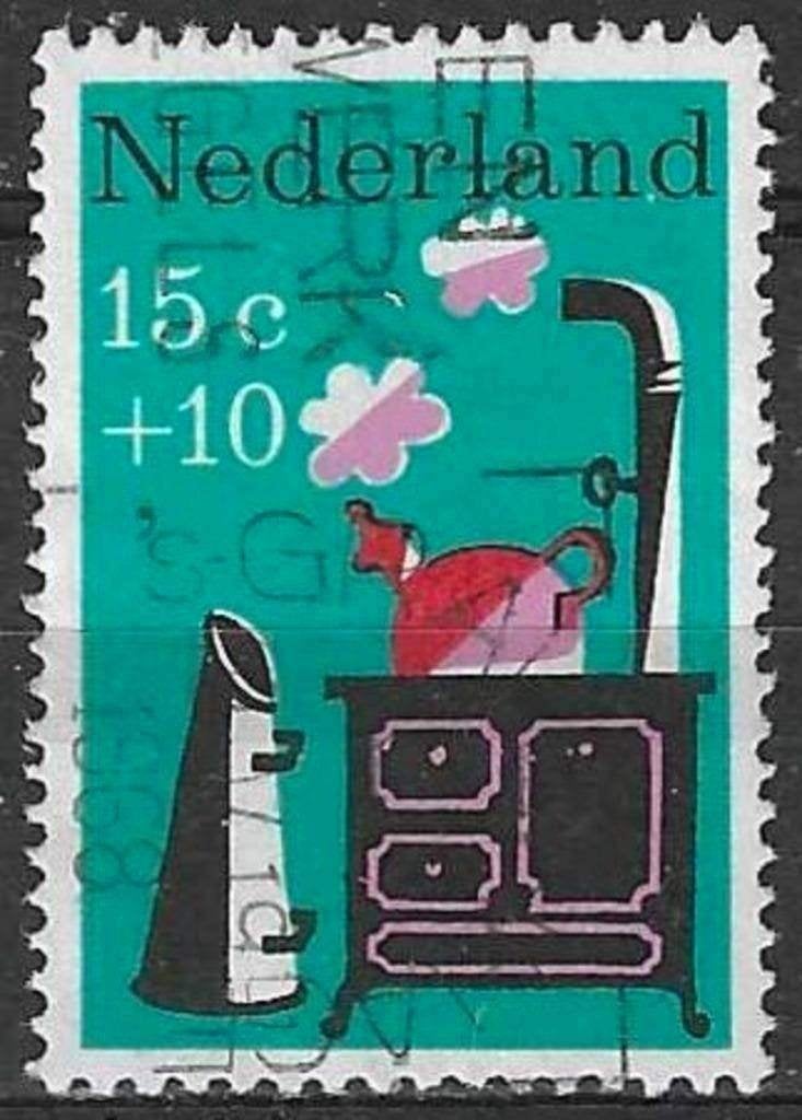 Pays-Bas 1967 - Yvert 861 - Pour l'enfant (ST), Timbres & Monnaies, Timbres | Pays-Bas, Envoi, Affranchi