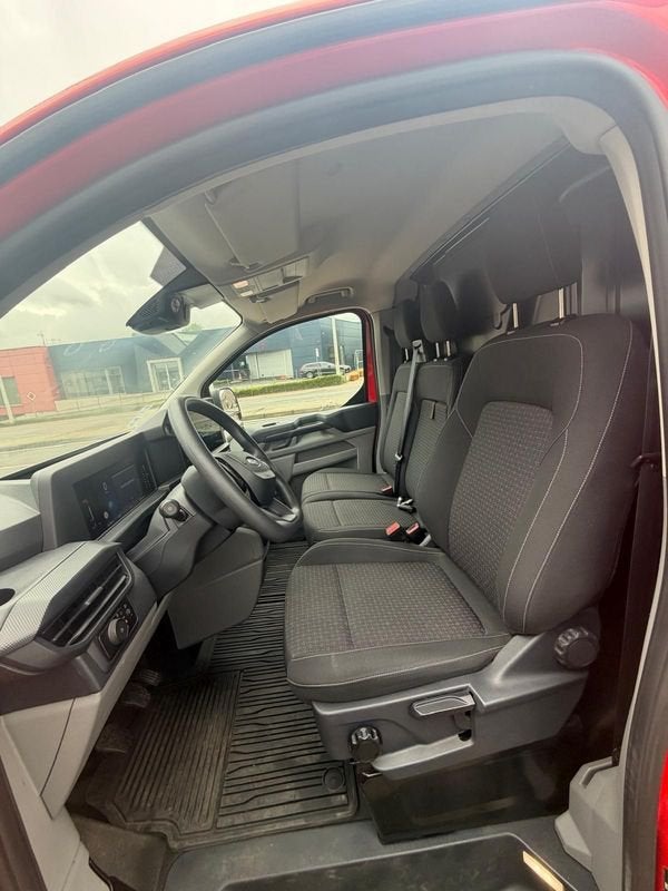 Ford Transit Custom, Auto's, Voorwielaandrijving, Stof, Gebruikt, Zwart