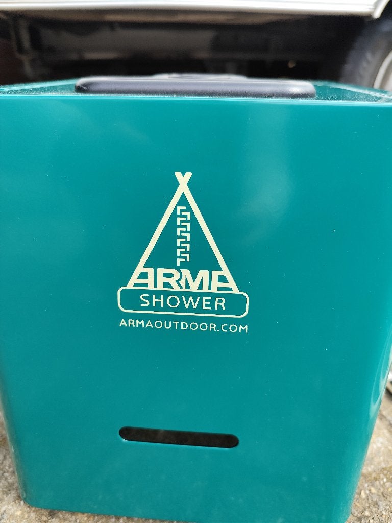 Buiten douche verwarming, Caravans en Kamperen, Kampeeraccessoires, Ophalen, Nieuw