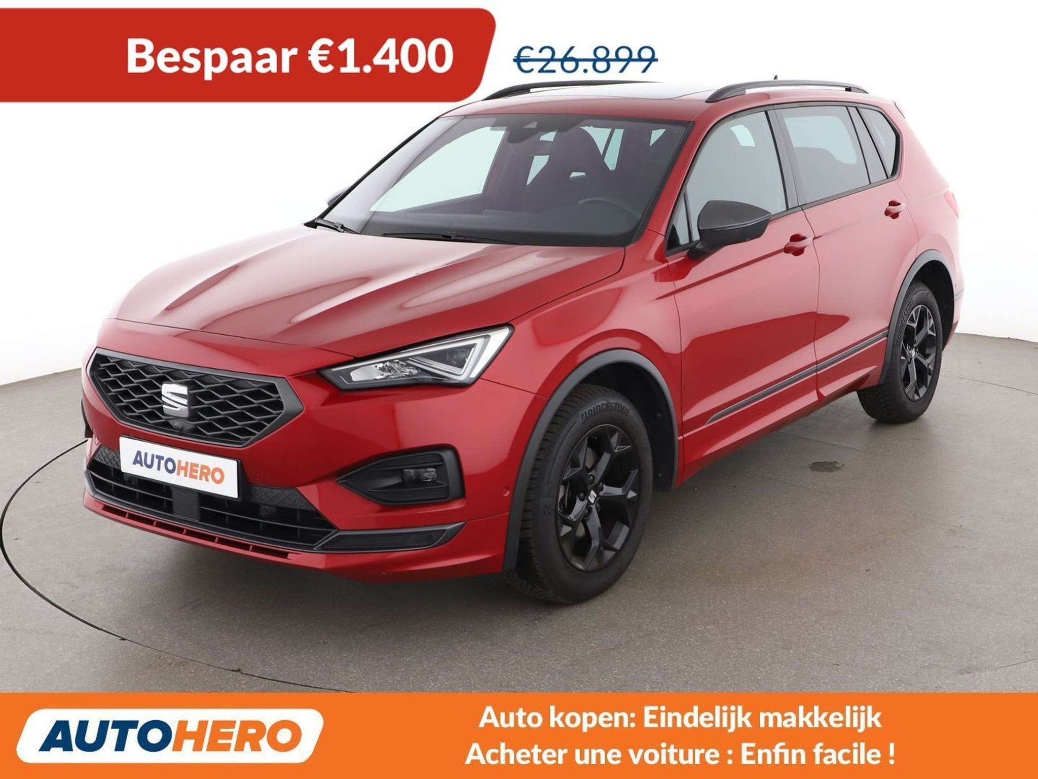 SEAT Tarraco 1.5 TSI ACT FR (bj 2023), Auto's, Voorwielaandrijving, Stof, https://public.car-pass.be/vhr/50e552a7-33d1-4e37-80ec-b031ea1f989b