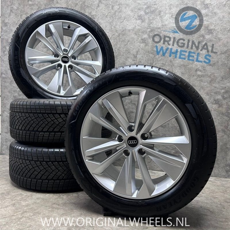 20 inch originele velgen + winterbanden Audi Q6 SQ6, Gebruikt, 255 mm, -, -