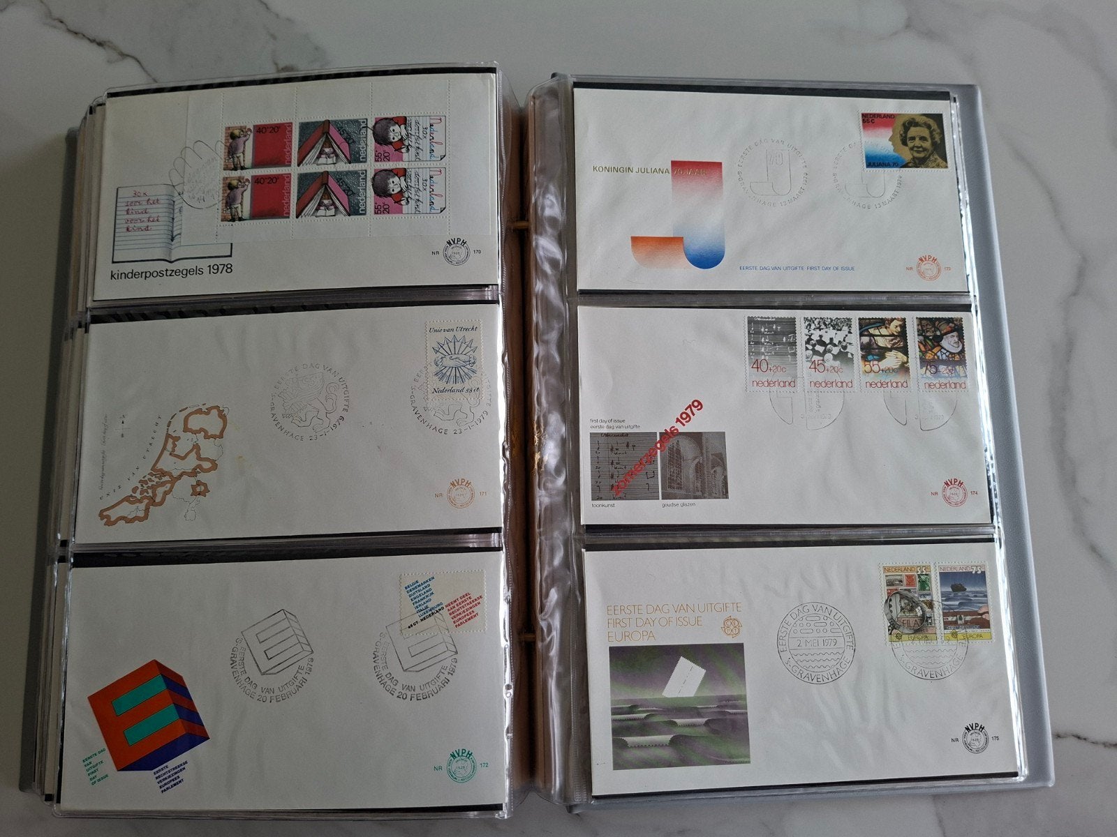 FDC NEDERLAND  BOEK 2, Ophalen of Verzenden