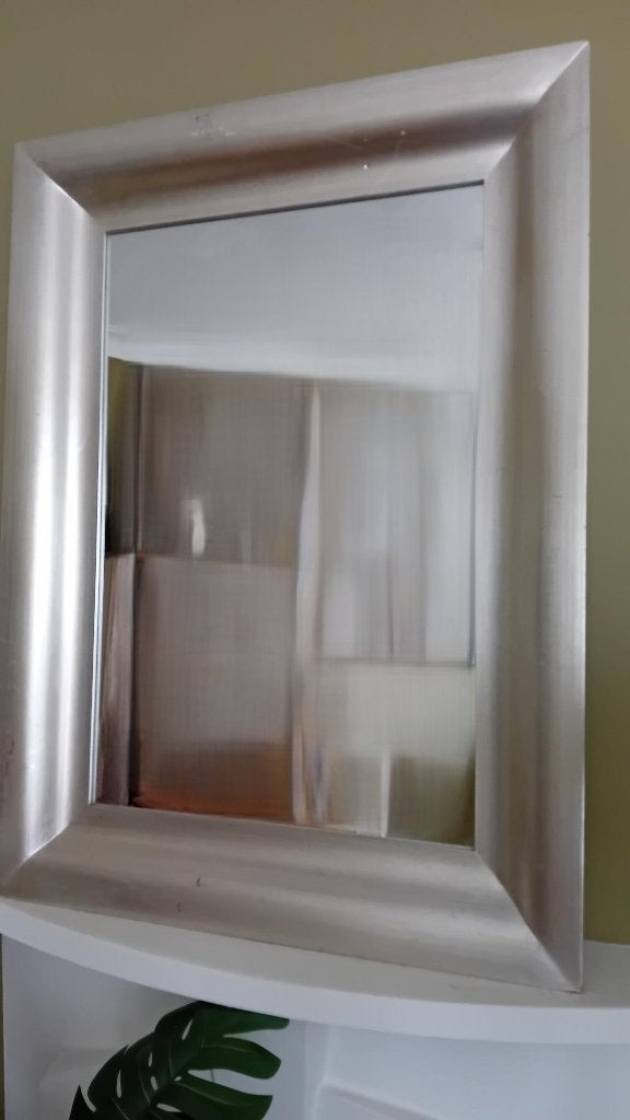 Grand miroir décoratif pour salon, Comme neuf, Enlèvement, 50 à 75 cm, 100 à 150 cm