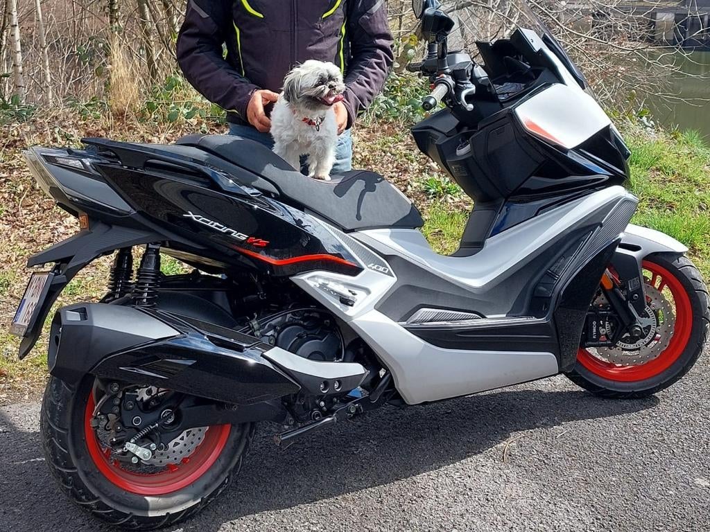 Kymco xciting 400i exklusiv, Ophalen