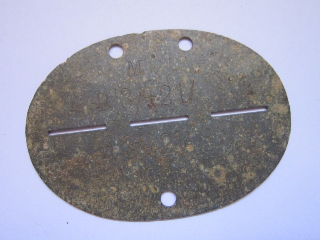 Plaque ID Allemande RAD ww2, Collections, Envoi, Autres