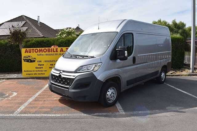 Citroen Jumper 2.2 BlueHDi L2H2 3PL/Airco/GPS**B2B FIX, Auto's, Bestelwagens en Lichte vracht, 87 kW, Citroën, USB, Zilver of Grijs