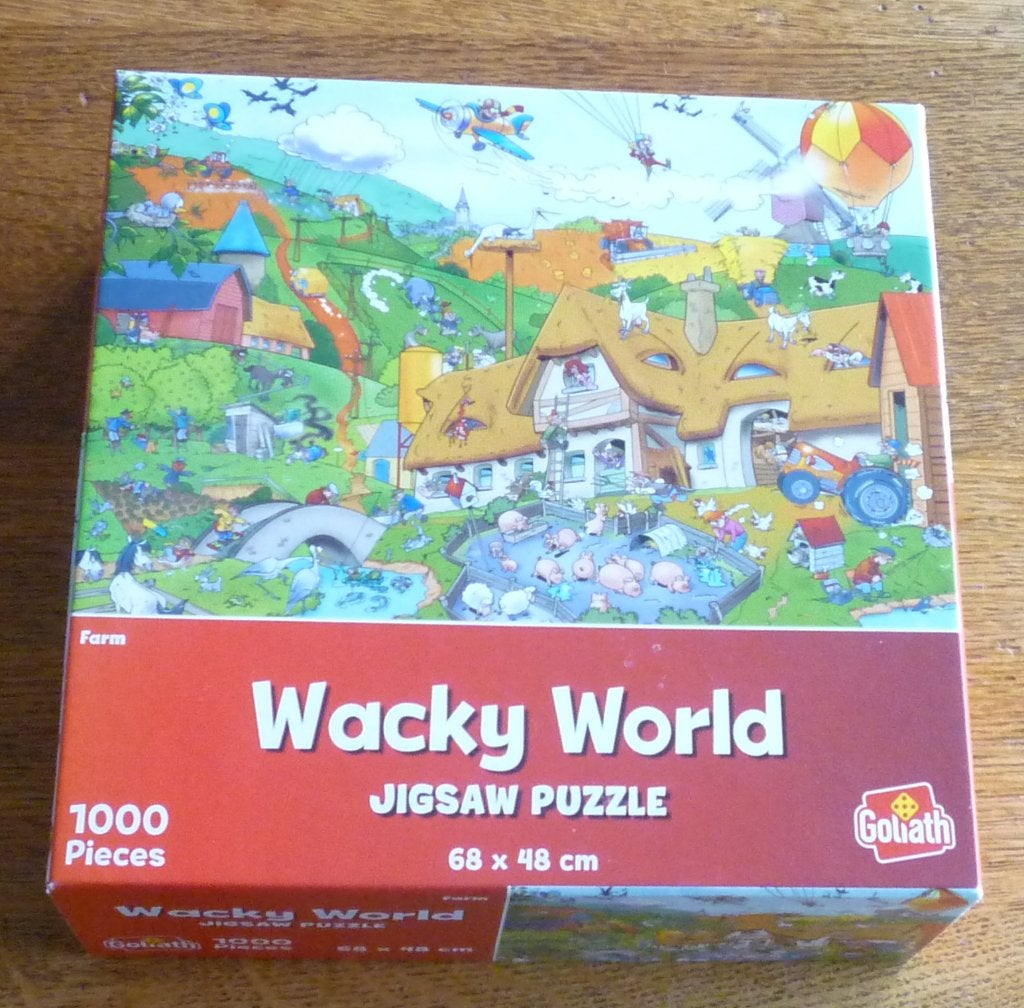 7.Puzzle Goliath – 1000 pièces – Très bon état & complet, Enlèvement ou Envoi, 500 à 1500 pièces, Comme neuf, Puzzle