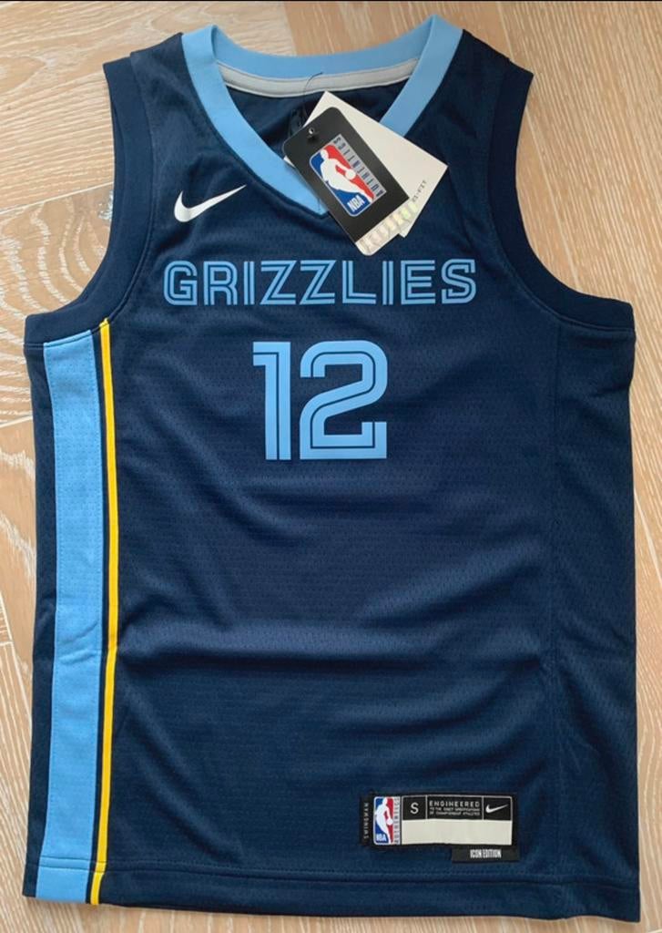 Maillot NBA Nike Ja Morant Memphis Grizzlies – Enfant – Neuf, Sports & Fitness, Basket, Enlèvement ou Envoi, Comme neuf