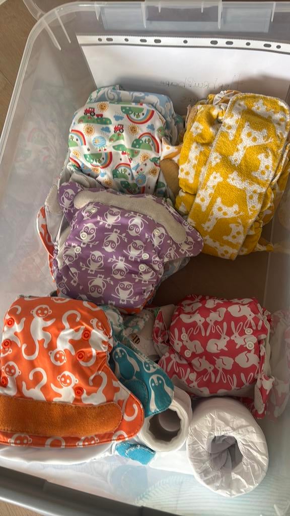 Herbruikbare luiers, Kinderen en Baby's, Ophalen, Zo goed als nieuw