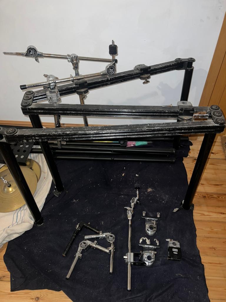 Pearl DR-80 Drum Rack, Muziek en Instrumenten, Drumstellen en Slagwerk, Ophalen, Gebruikt, Pearl