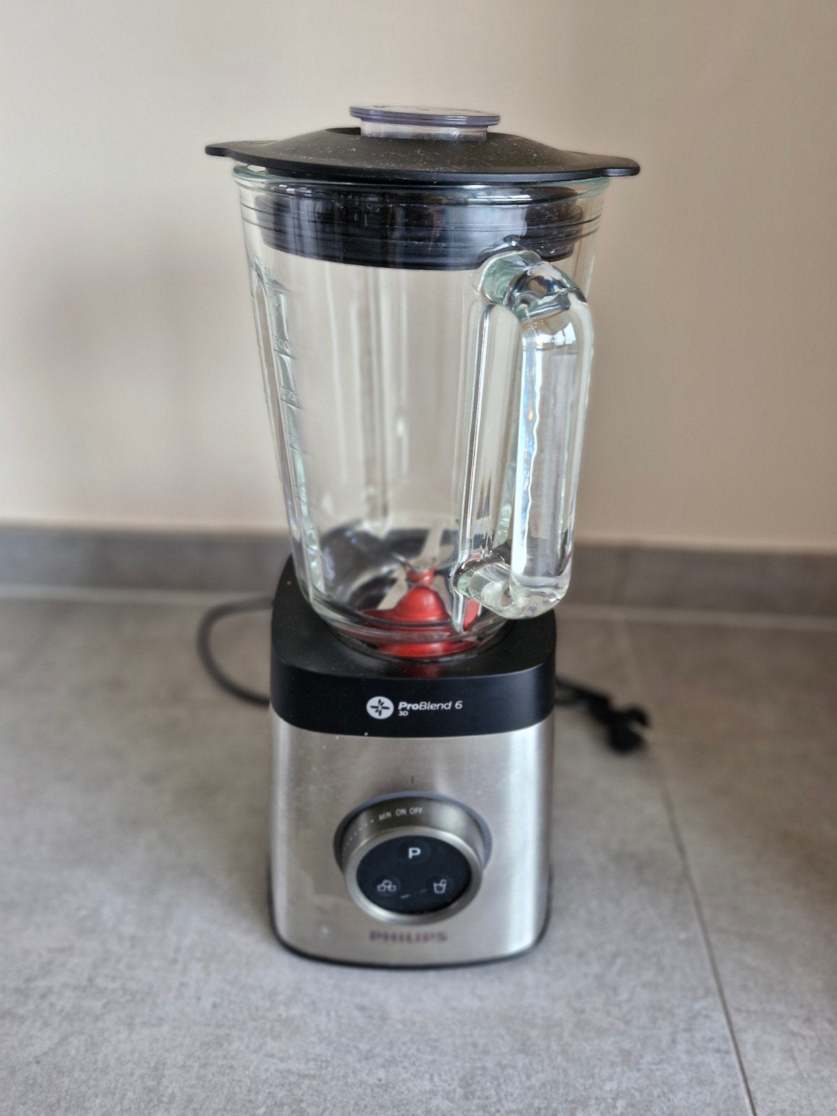 Philips Problend 6 Blender - Krachtig en veelzijdig, 1 tot 2 liter, 3 snelheden of meer, Ophalen of Verzenden, Zo goed als nieuw