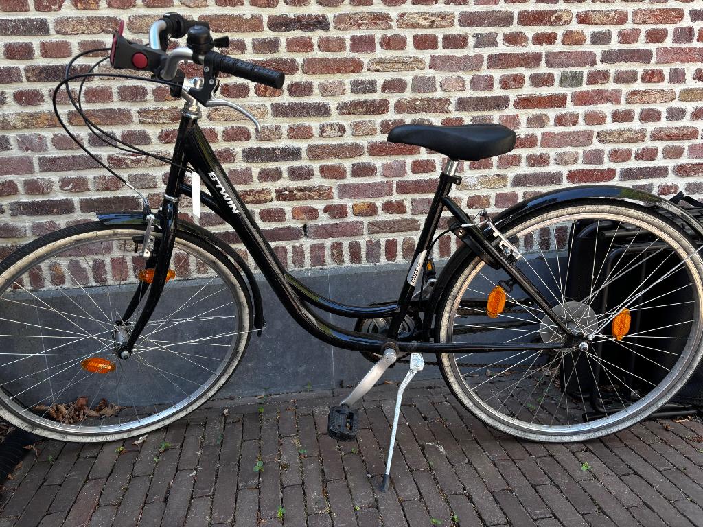 B’Twin Damesfiets met slot Volledig in orde!, Fietsen en Brommers, Ophalen, Zo goed als nieuw, Overige merken