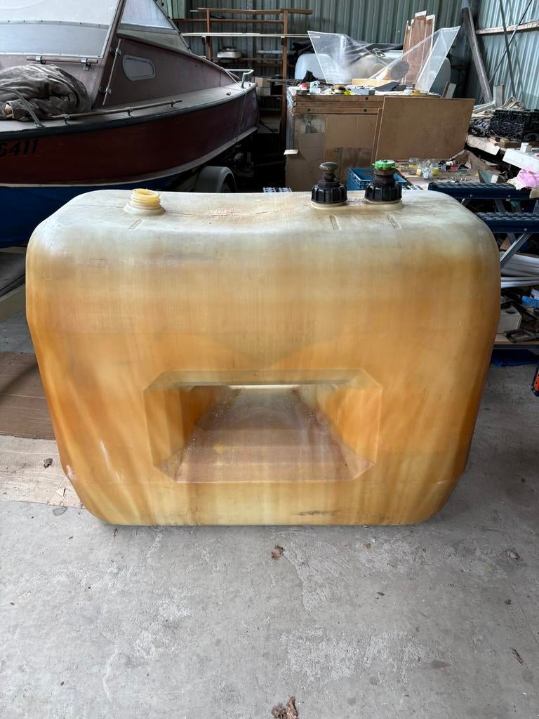 Mazoutton 1000L in goede staat, 100 liter of meer, Ophalen, Gebruikt