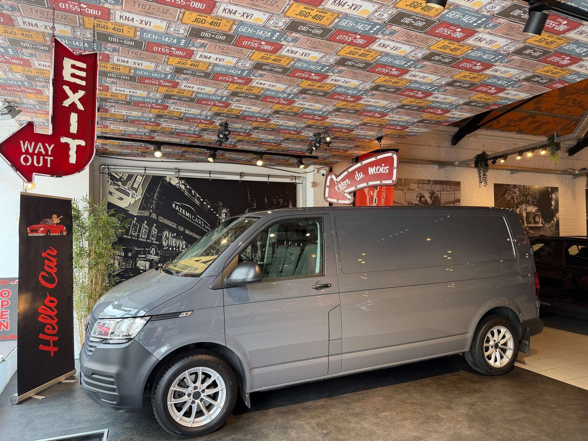 Volkswagen T6 TRANSPORTER 2.0 TDi DSG * TVA DEDUCTIBLE * 3 P, Automaat, Stof, Gebruikt, 4 cilinders