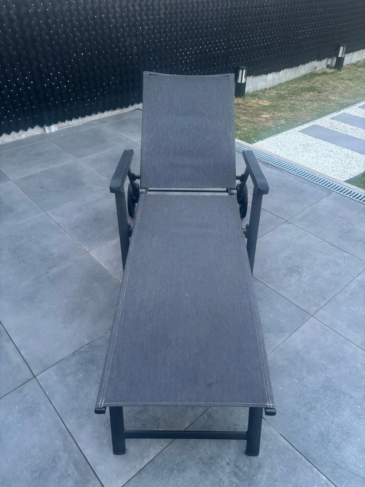 Ligbed, Enlèvement, Comme neuf, Aluminium, Réglable