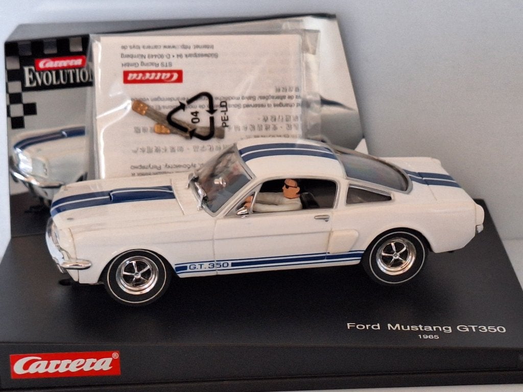 Carrera Evolution Ford Mustang GT 350 Ref Nr 25428, Racebaan, Carrera, Nieuw, Ophalen of Verzenden