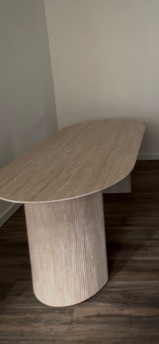 Eettafel, Huis en Inrichting, Tafels | Eettafels, Verzenden, Zo goed als nieuw