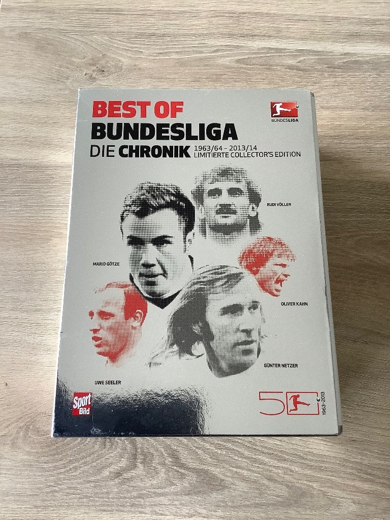 Best of Bundesliga - Die Chronik 1963/64-2013/14 ( 9 DVD ), Football, Enlèvement ou Envoi, Tous les âges, Comme neuf