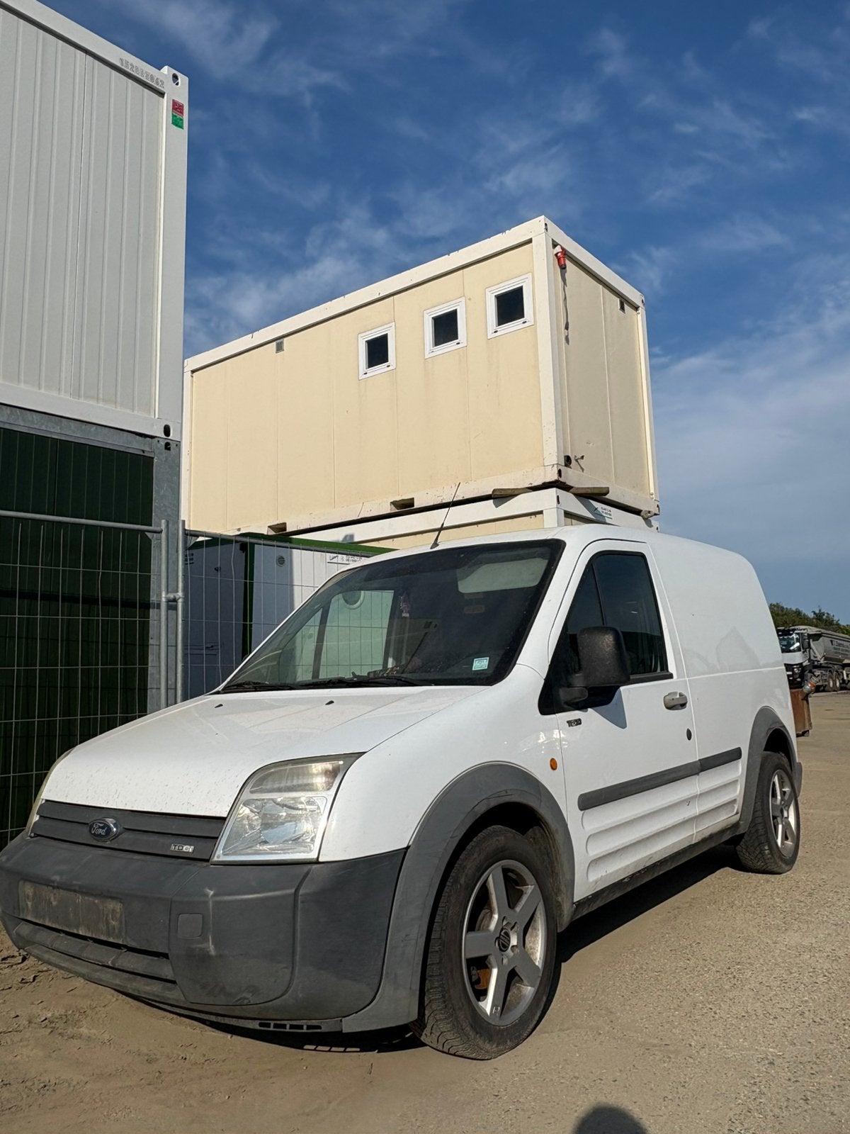 Ford transit connect, Auto's, 4 cilinders, Wit, Grijs, Particulier