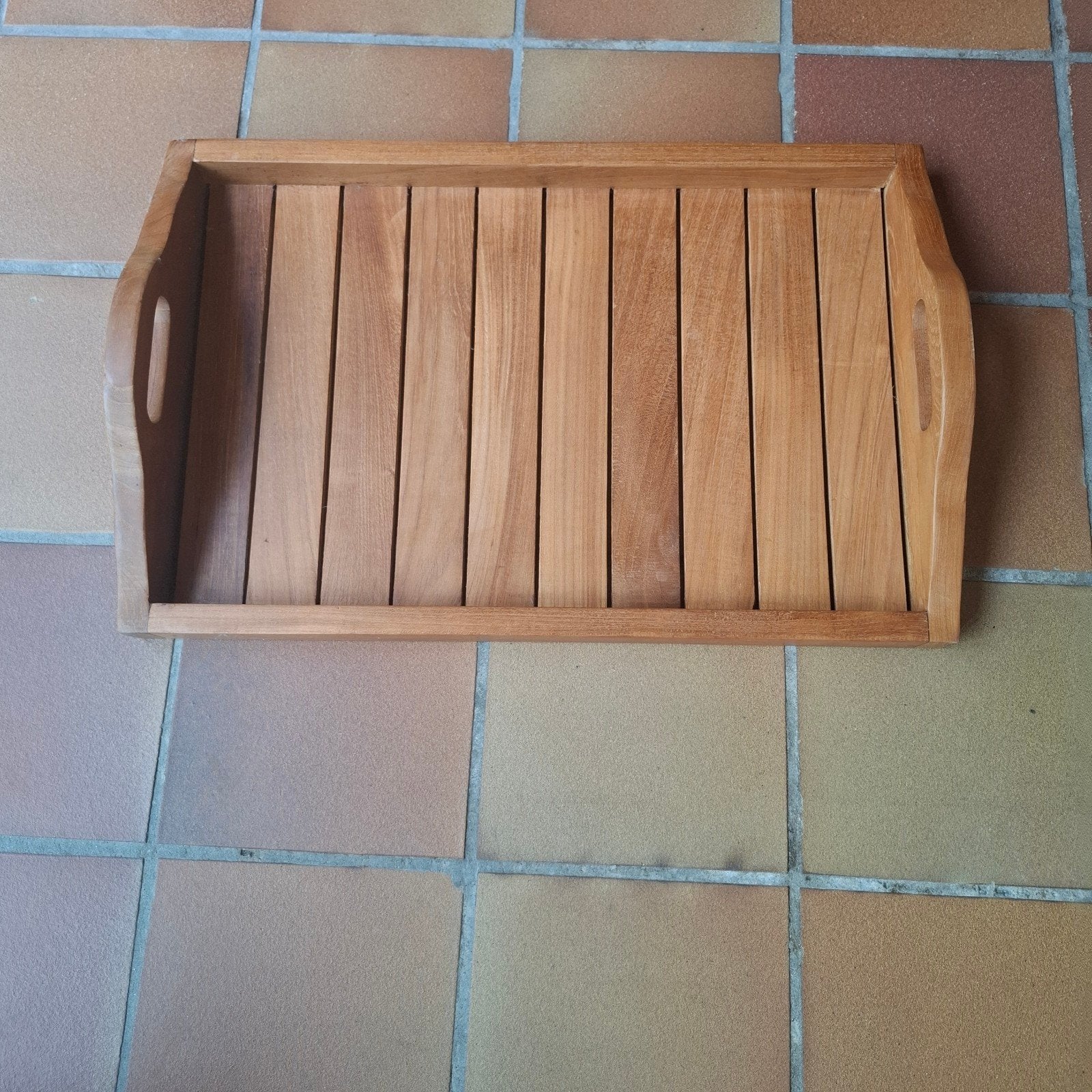 houten dienblad, Ophalen, Dienblad