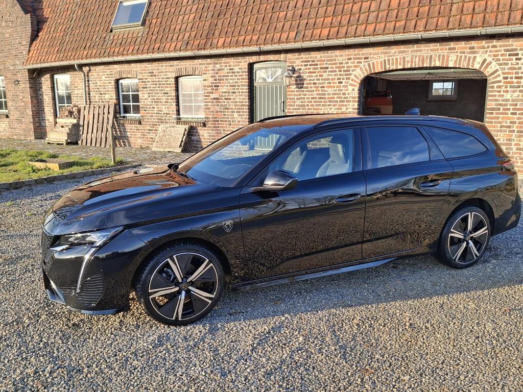 Peugeot 308 SW GT, Auto's, Peugeot, Alcantara, Zwart, Elektrisch, 5 deurs