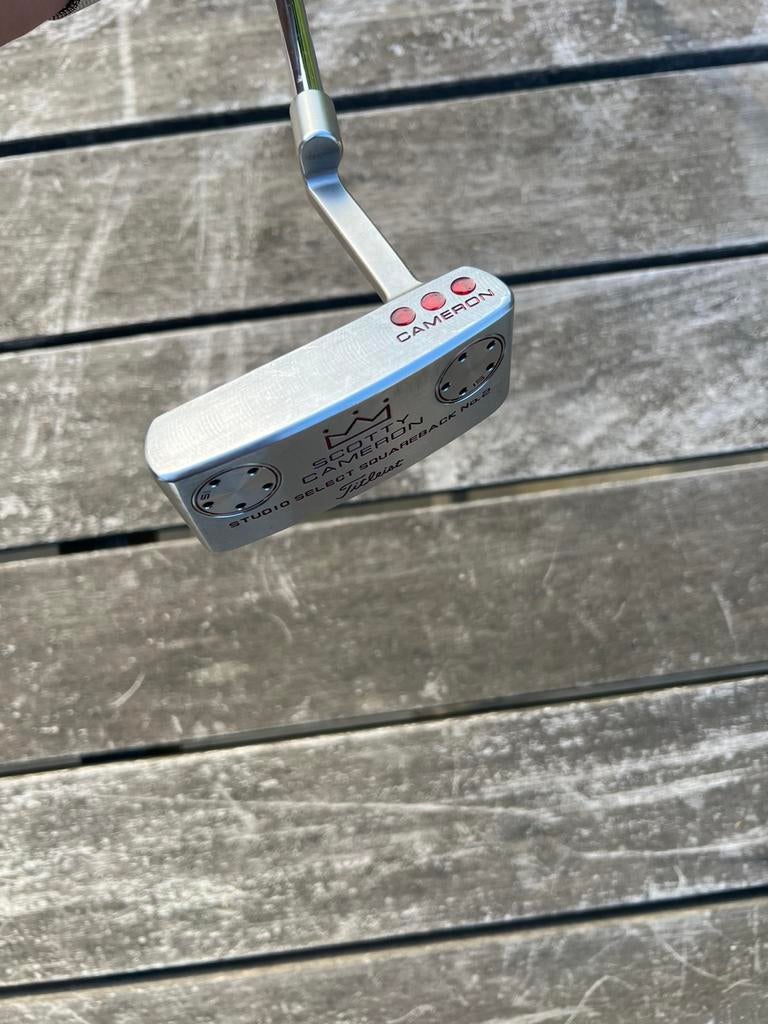 Titleist Scotty Cameron studio select squareback No.2, Enlèvement ou Envoi, Comme neuf, Club, Autres marques