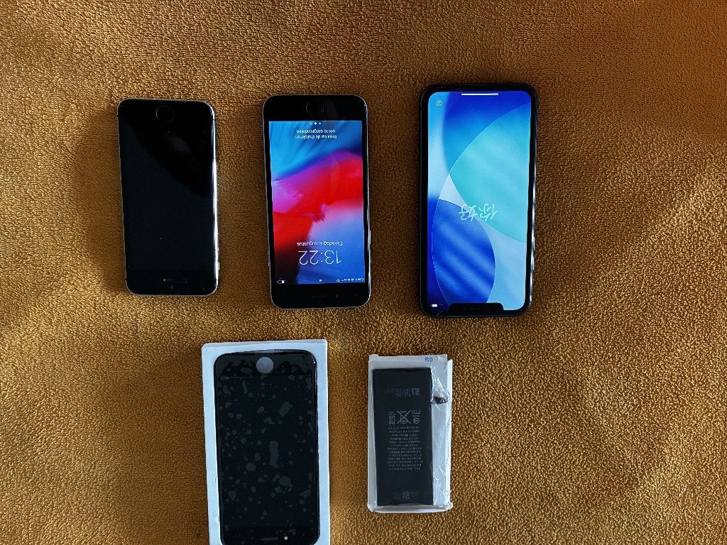 Iphone5 Iphone6S Iphone11, Telecommunicatie, Mobiele telefoons | Apple iPhone, Ophalen, Gebruikt, IPhone 11