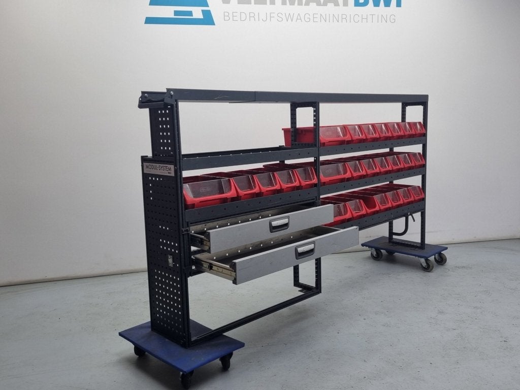 Modul-System bedrijfswagen inrichting