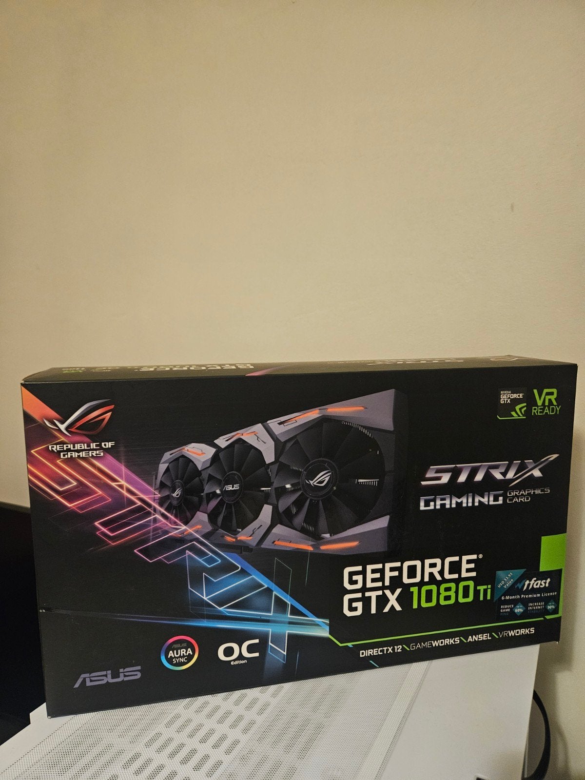 Asus Rog Strix Gtx 1080Ti 11GB !, Computers en Software, Ophalen of Verzenden