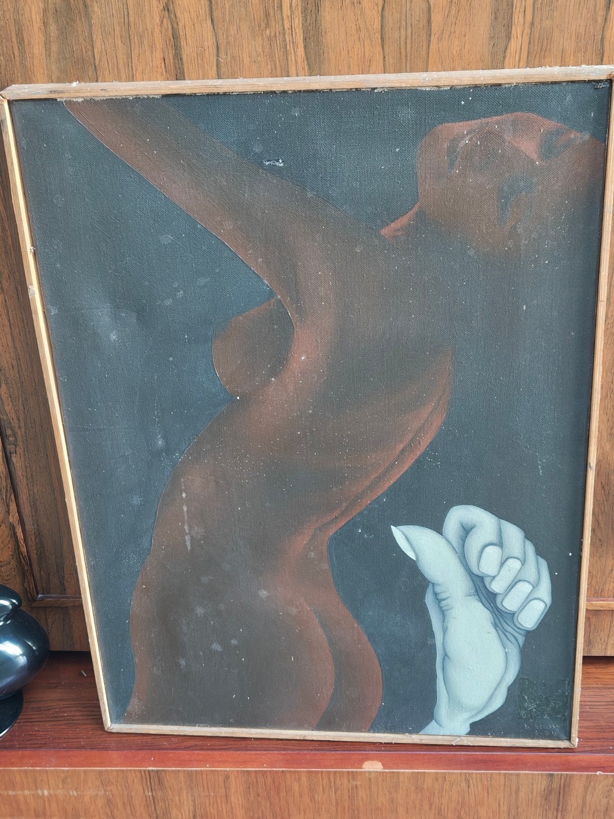 kunstwerk 1974 Aalst H Stassijns vintage, Ophalen