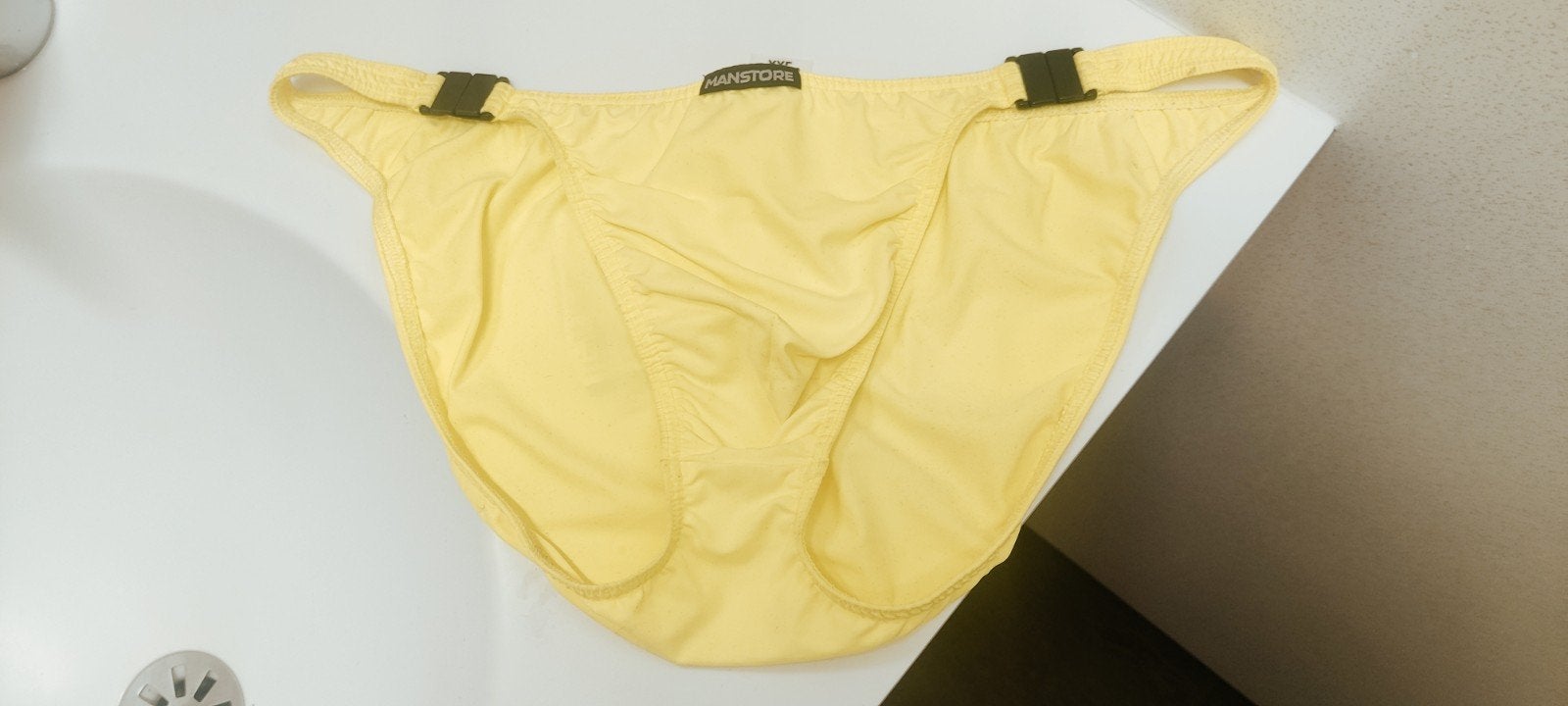 Sexy slip Manstore l-xl, Kleding | Heren, Ondergoed, Ophalen, Groen, Slip