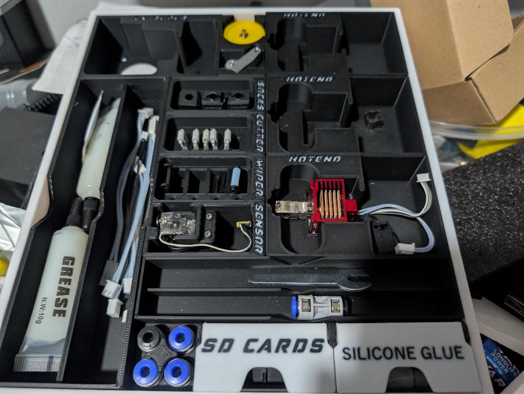 Bambulab X1C - 4 AMS - Tientallen upgrades en onderdelen, Ophalen, Gebruikt, Filament, Ingebouwde Wi-Fi