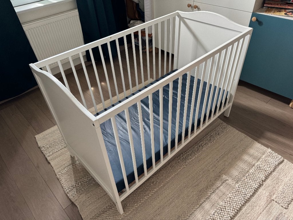 Babybed + matras, Enlèvement, Utilisé, Lit