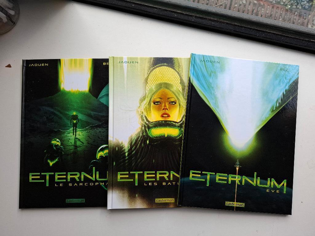 ETERNUM TOMES 1 à 3 SERIE COMPLETE EXCELLENT ETAT TOUS EO!, Complete serie of reeks, Ophalen of Verzenden, Zo goed als nieuw