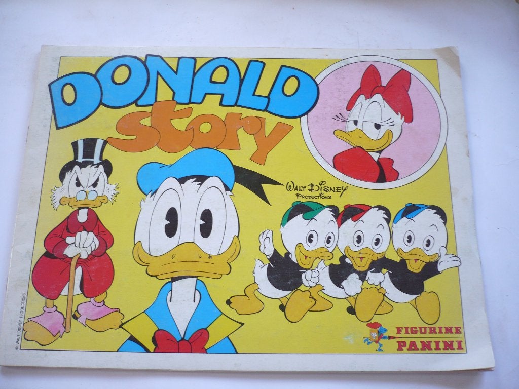 PANINI - Album " Donald Story" 1984  C 360 stickers, Enlèvement ou Envoi