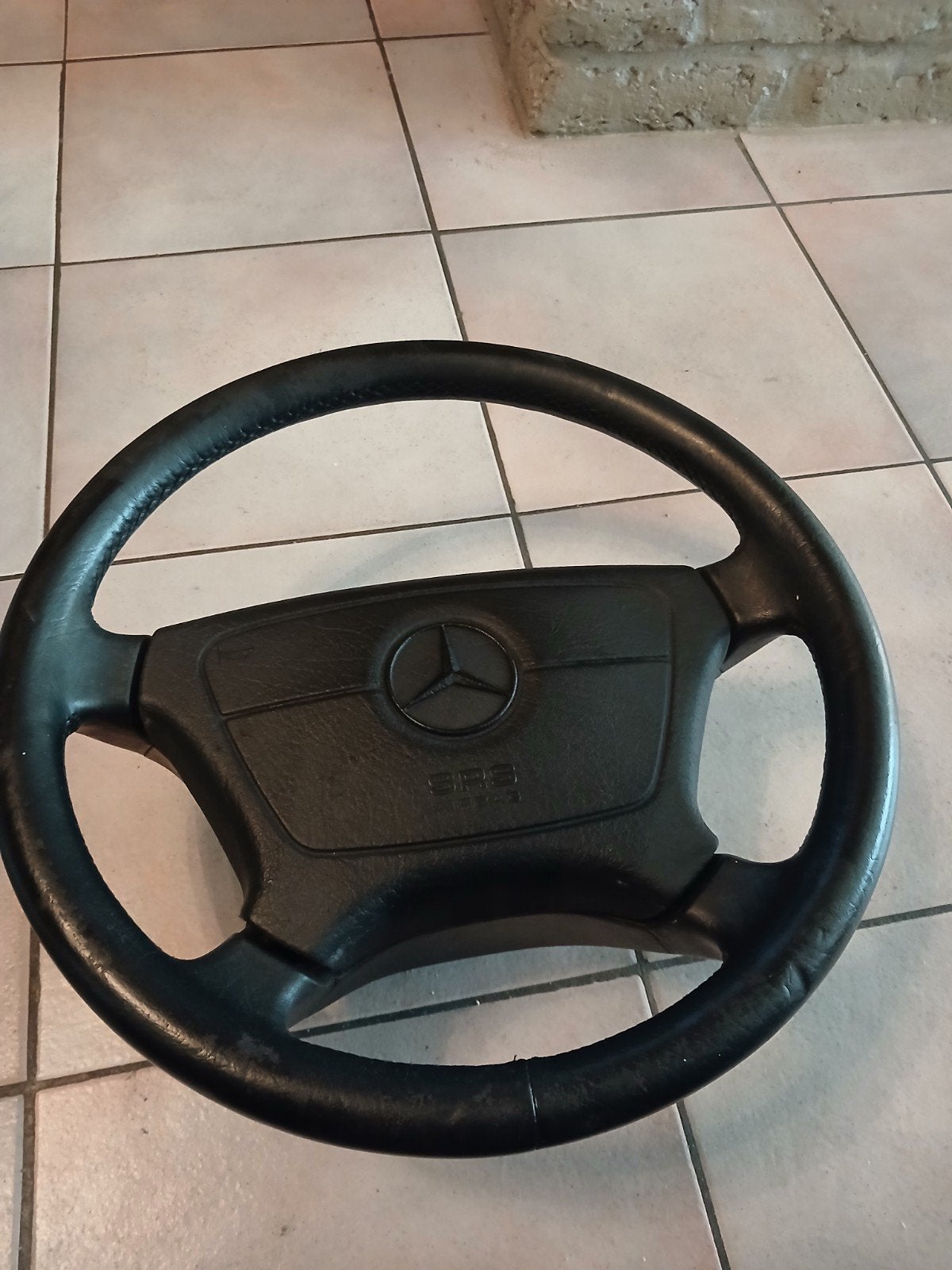 Volant Mercedes en cuir pour type W 210, Enlèvement ou Envoi, Utilisé, Mercedes-Benz