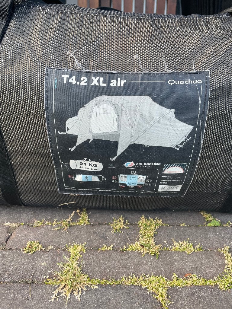 Campeertent, Ophalen, Gebruikt, Tot en met 4