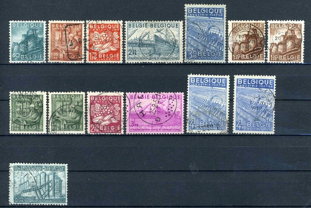 (B) Année 1948 estampillée (761-772) -6, Envoi, Affranchi, Oblitéré