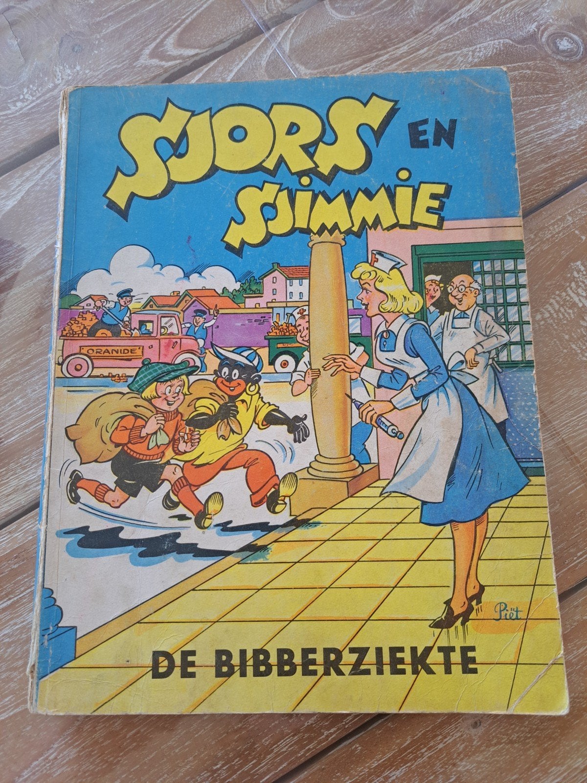 Sjors en Sjimmie. De bibberziekte, Ophalen
