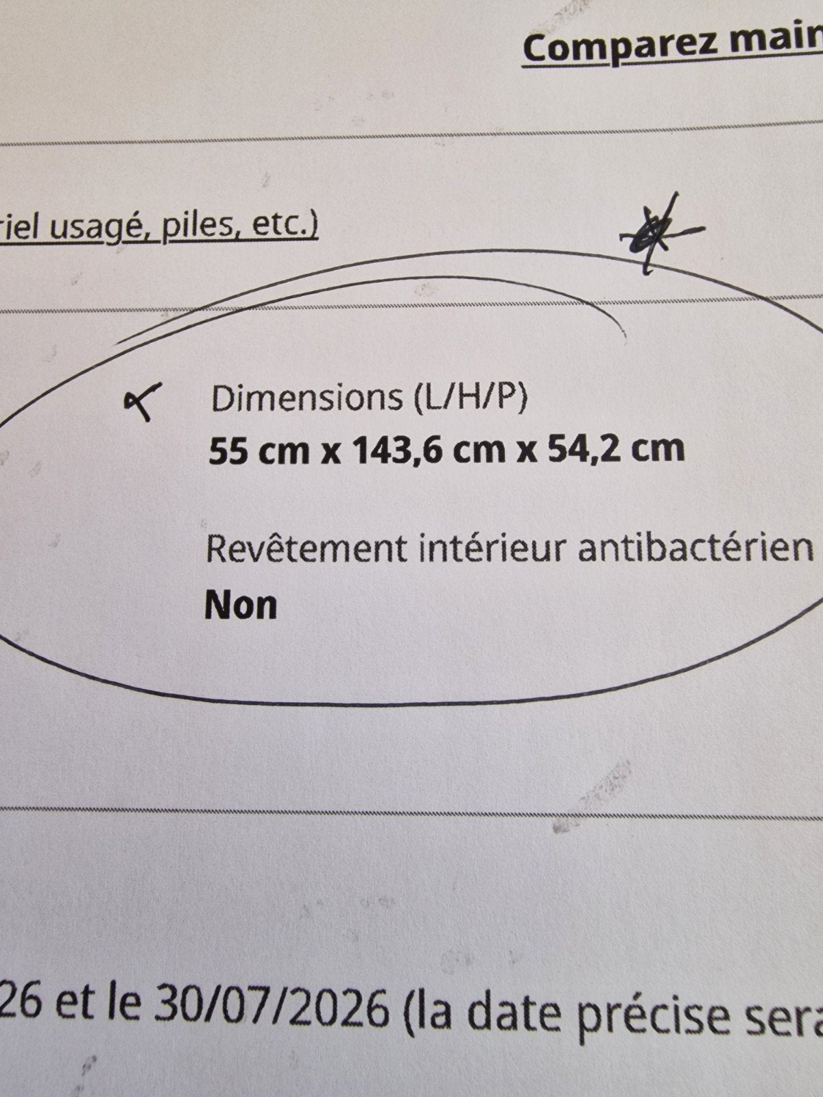 Frigo.hisense neuf, Enlèvement ou Envoi