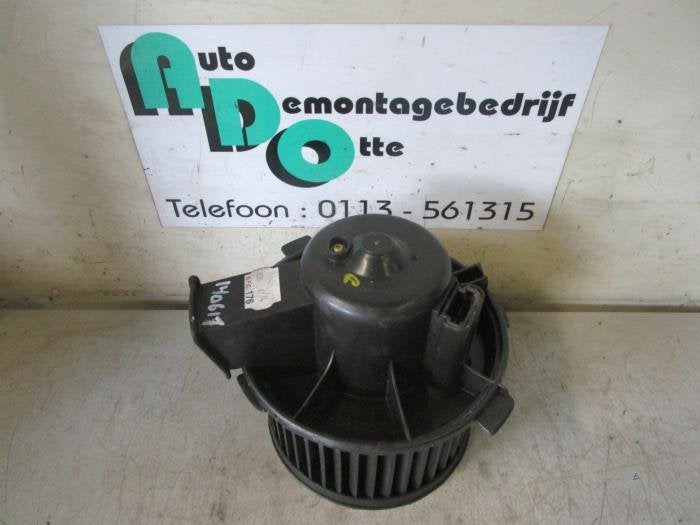 Moteur de ventilation chauffage d'un Peugeot 206, -, 3 mois de garantie, Utilisé, -