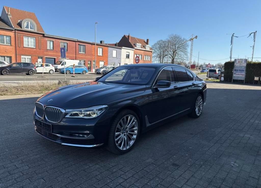 Bmw 730d x drive diesel euro 6 full optie, Auto's, Automaat, Euro 6, 7 Reeks, Leder