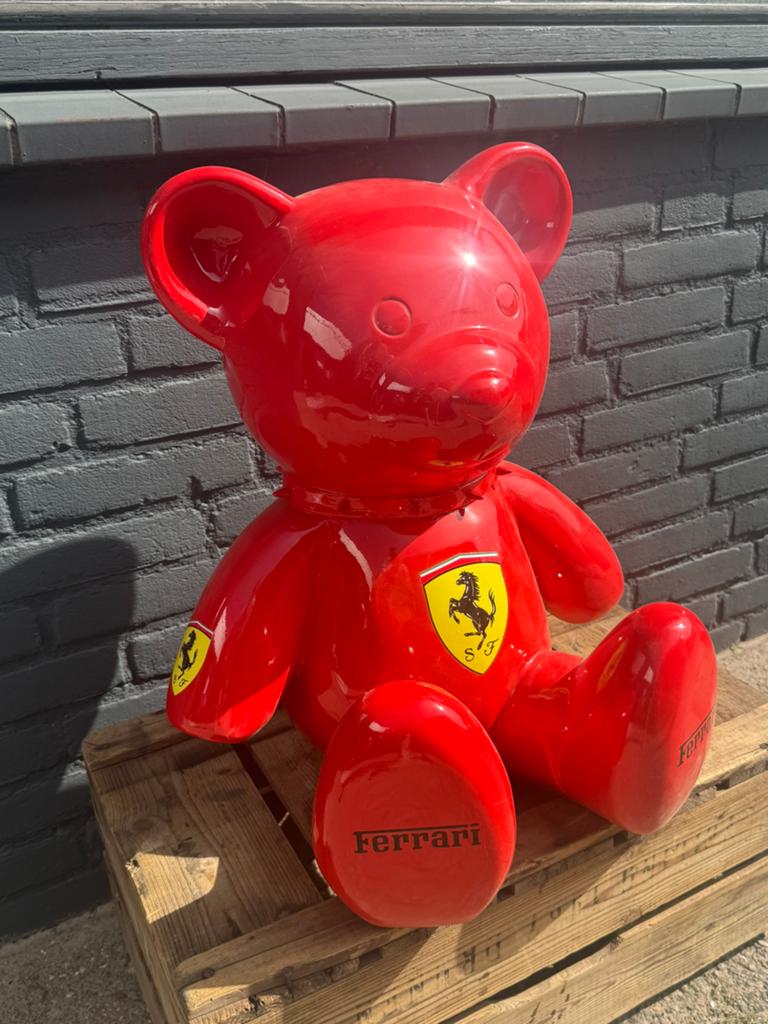 Grote Ferrari reclame beer beeld, Verzamelen, Ophalen, Zo goed als nieuw, Reclamebord