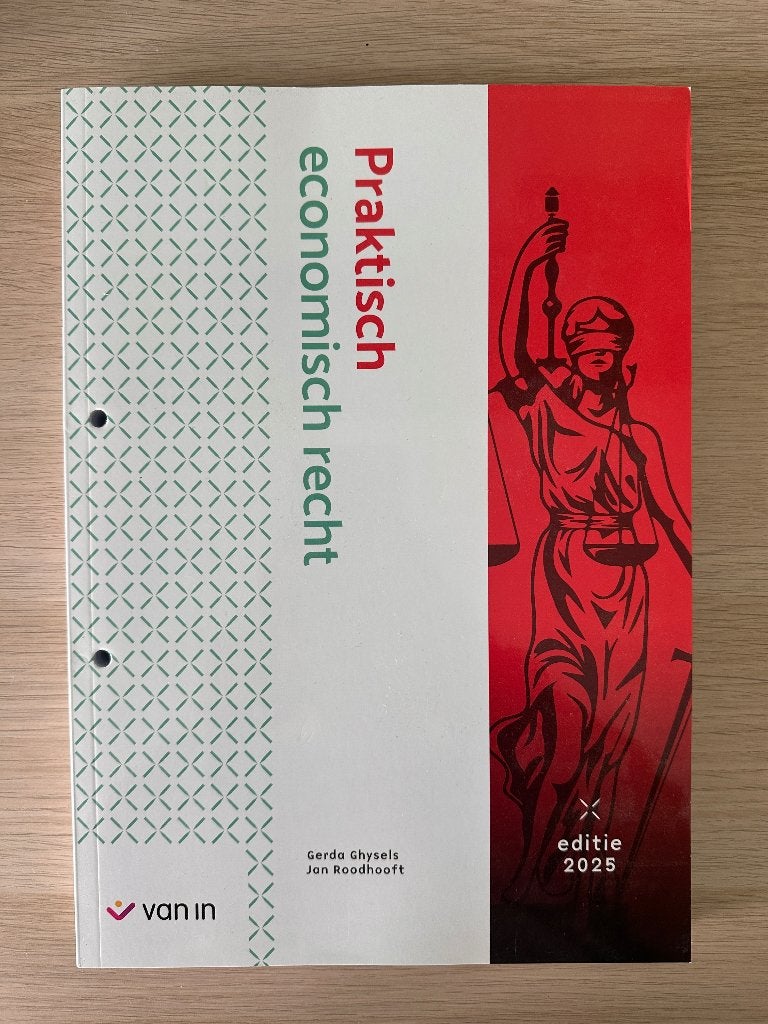 Praktisch economisch recht 2025, Boeken, Ophalen, Overige vakken, Zo goed als nieuw, Van In