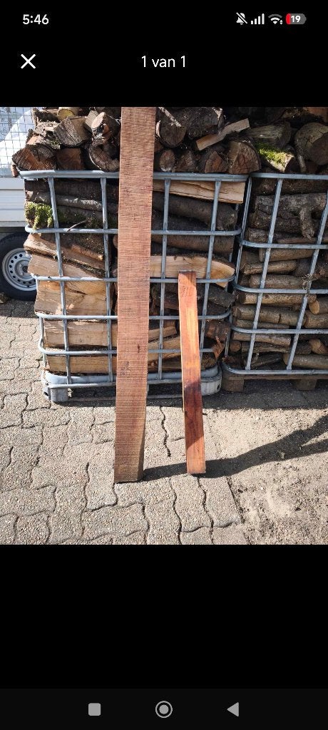 Azobé balken & planken – Topkwaliteit tropisch hardhout!, Doe-het-zelf en Bouw, Hout en Planken, Gebruikt, 25 tot 50 mm, Ophalen of Verzenden
