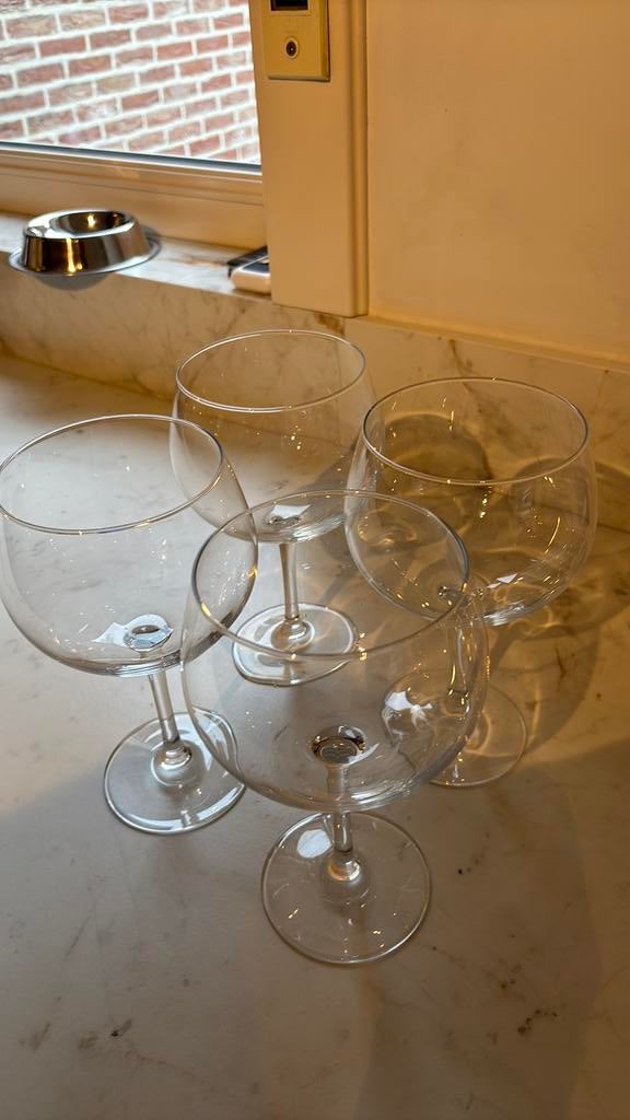 Gin Tonic Cocktail glazen 4 stuks, Enlèvement ou Envoi, Comme neuf, Autres types