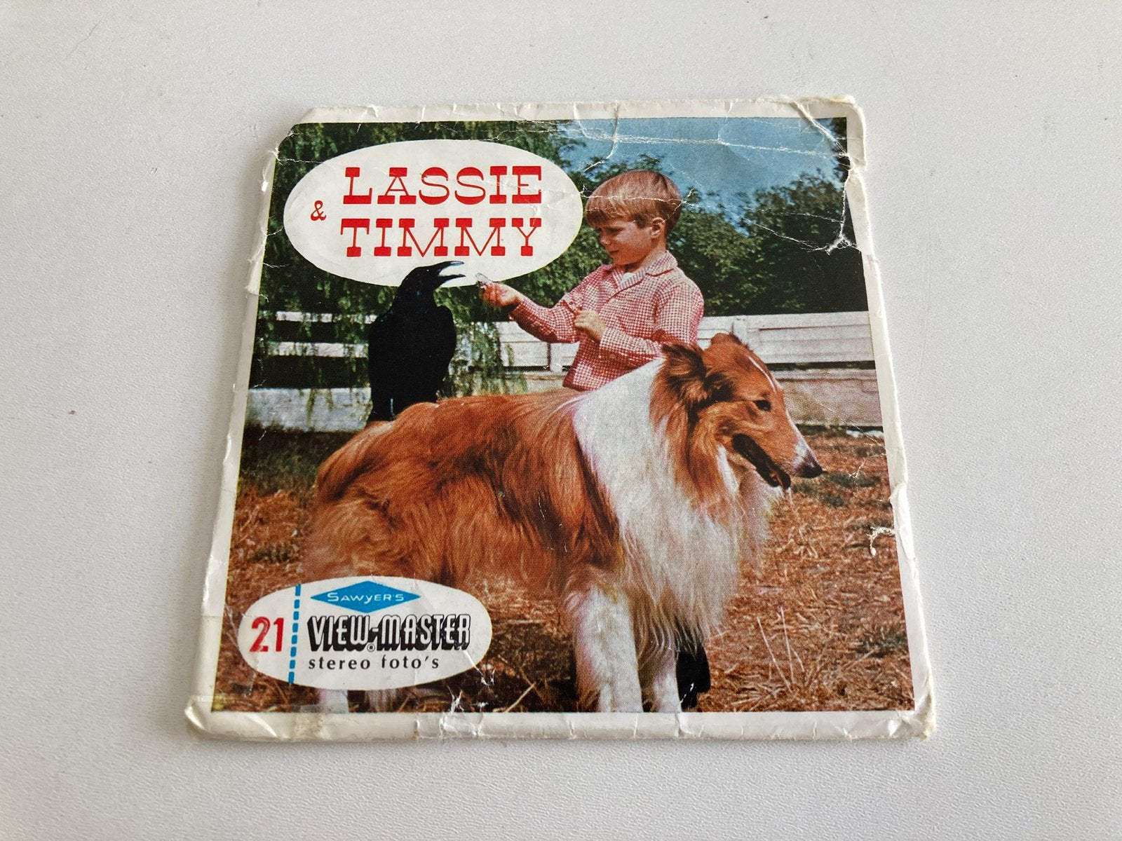 View-master “ Lassie & Timmy “ B474 1959 ( 4741 + 4743 ), Ophalen of Verzenden