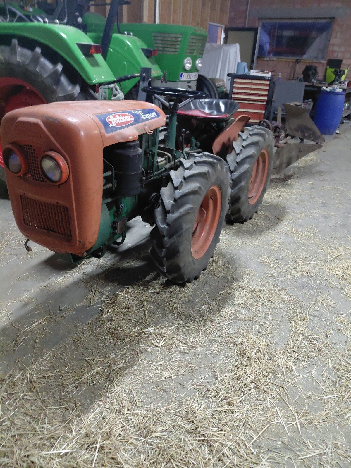Goldoni tipo export tractor, Ophalen